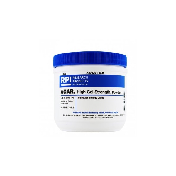 Agar, High Gel Strength, Powder, 100 G